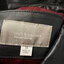 Croft & Barrow  Black Leather Jacket 1X Photo 4