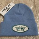 Boys Lie Logo Patch Beanie NWT - Blue Photo 3