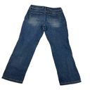 Chico's  Women Size 0.5 (S/6) So Slimming Cropped Jeans Stretch Denim Distressed Photo 5