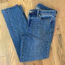 Talbots  Flawless Slim Ankle Fit Tulip print Blue Jeans Size 4 Photo 12