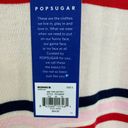 Popsugar  Triple Stripe Crewneck Long Sleeve Sweater Women's Size Small S Photo 4