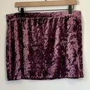 Abound NEW  by Nordstrom Velvet Pull-on Mini Skirt with Slit - XL Photo 6