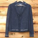 Vince NWOT  Blue Tweed Jacket Photo 1