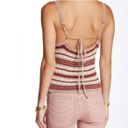 Free People Ditsy Stripe Knit Tank Top Photo 1