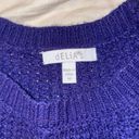 Delia's Purple Sweater Photo 1