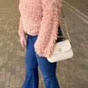 Loveriche Pink Feather Sweater Photo 1