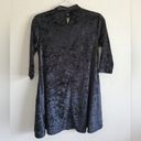 Say What? Crushed velvet choker dress Photo 3