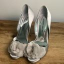 Audrey Brooke  silver heels size 7 Photo 0