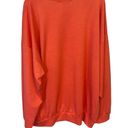 Parker Kenzie  boutique NEW oversized coral Babe sweatshirt size Large Photo 1