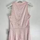 Elliatt  Alaia Asymmetric Satin Cocktail Dress in Blush Size Medium Photo 9