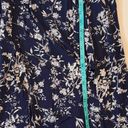 Ten Sixty Sherman Off The Shoulder Floral Maxi Dress Blue and White Photo 1