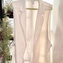 Nicole Miller  Size 16, White Business Professional Vest Photo 0