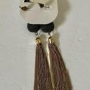 ALDO  long chain tassel earrings Photo 2