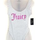 Juicy Couture  White Black Polka Dot One Piece Swim Photo 0