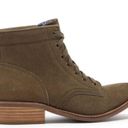 Dingo New! DAN POST  Green Acres Suede Lace-Up Boot in Olive Size 7.5 $150 Photo 3