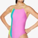 Speedo Womens Color Block Tie Back Photo 0