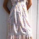 Jessica Simpson White Floral Midaxi Dress Photo 0