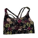 Lululemon  Size 4 Energy Bra Fluorolace Multi Medium Support Stretch B / C Cup Photo 2