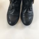 Arturo Chiang  Black lace tie Combat Boots 6.5 Photo 4