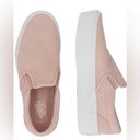 Vans New Women  Classic Slip On Rose Light Pink Platform Shoes Size 10.5 Photo 2