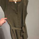 Motherhood  Maternity Olive Green Tunic / Mini Dress. Photo 6