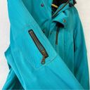 Obermeyer  Eden Jacket Ski Coat Sz 10 Teal Thumb Holes Snowboard Fur Hood Photo 14