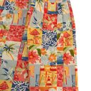 Talbots NWOT  Tropical Print Patchwork Skirt Woman Petites Size 18W Photo 1