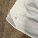 Lululemon white high rise hotty hot  shorts 2.5” Photo 6