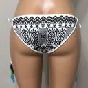 ROCOCO SAND side tie bikini bottoms. NWT Black Size L Photo 5