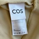 COS Warm Yellow Crew Neck  Cotton Cozy Comfort Sweatshirt Women’s Size Medium Photo 3