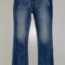 Miss Me Mid-Rise Med Blue Torn Aztec Bootcut Jeans Size 29 (M3844B) *Brand New* Photo 0