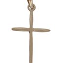 14K 14KT Yellow Gold Cross Pendant Photo 4