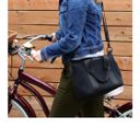 MYTAGALONGS Commuter Tote Bag Black Photo 6