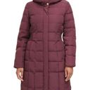 Cole Haan  Women's Box- Quilt Down Puffer Coat in Merlot Sz Large $275 Photo 5