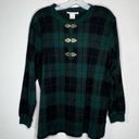 Cathy Daniels  Sweater Top Plaid Photo 4