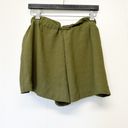 BCBGeneration NWT  Paper Bag Shorts With Tie Green Medium Photo 2