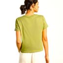 Everlane  Box cut crew neck T-shirt in yellow green Size S NWT Photo 1