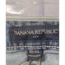 Banana Republic  Bootcut Jeans Womens 30/10P Blue Denim Cotton Blend Mid Rise Zip Photo 3