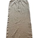 St. John  Evening Marie Gray Shimmer Metallic Knit Maxi Skirt, Sz 10 Photo 1