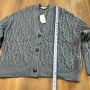 Vince  Cable Knit Chunky Cardigan Wool Cashmere XL Photo 5