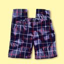 Tommy Hilfiger Plaid Red, White, Blue Slacks  Photo 1