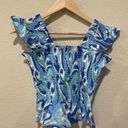 Hill House  the Paz top ocean kaleidoscope Size Small Photo 4