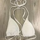 Forever 21 White Triangle Bikini Top Photo 0