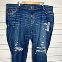 Old Navy  Boyfriend Distressed Denim jeans Plus Size 26 Photo 9