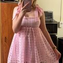 Boutique Pink Babydoll Dress Photo 0