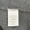 Talbots  Merino Wool Flounce Sleeve Sweater Dress Shift in Gray, Size Small Photo 10