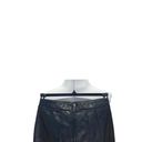 Haute Monde  Faux Leather Skirt Black Size M NWT Glam Mobwife Minimalist Goth Photo 4