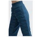 Fabletics NWT  Aspen Puffer Jogger COLOR: BLUE NOVA Photo 4