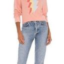 Wildfox NEW  Couture i Bolt Baggy Beach Jumper in Guava Photo 1