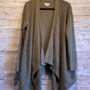 Lou & grey  open drape cardigan wool blend green Photo 0